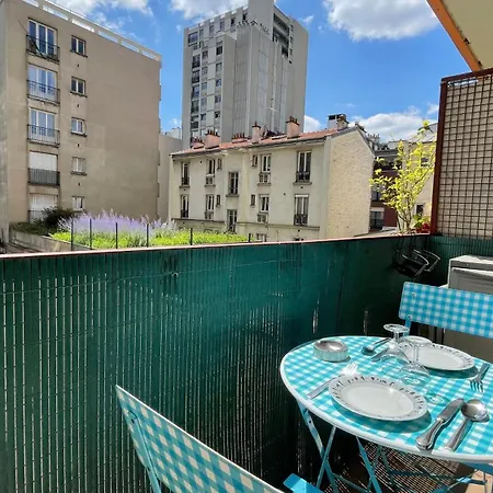 Avec Balcon, 5 Personnes アパート パリ